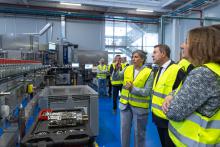 García Page en su visita a Pernod Ricard