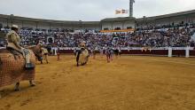 Paseíllo de la corrida de feria