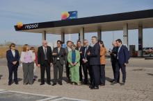 Inauguración hub carga rápida de Repsol en Manzanares