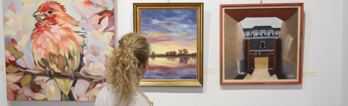 Exposición de los cursos de Pintura y Grabado (fin del curso 205-26 de la UP)