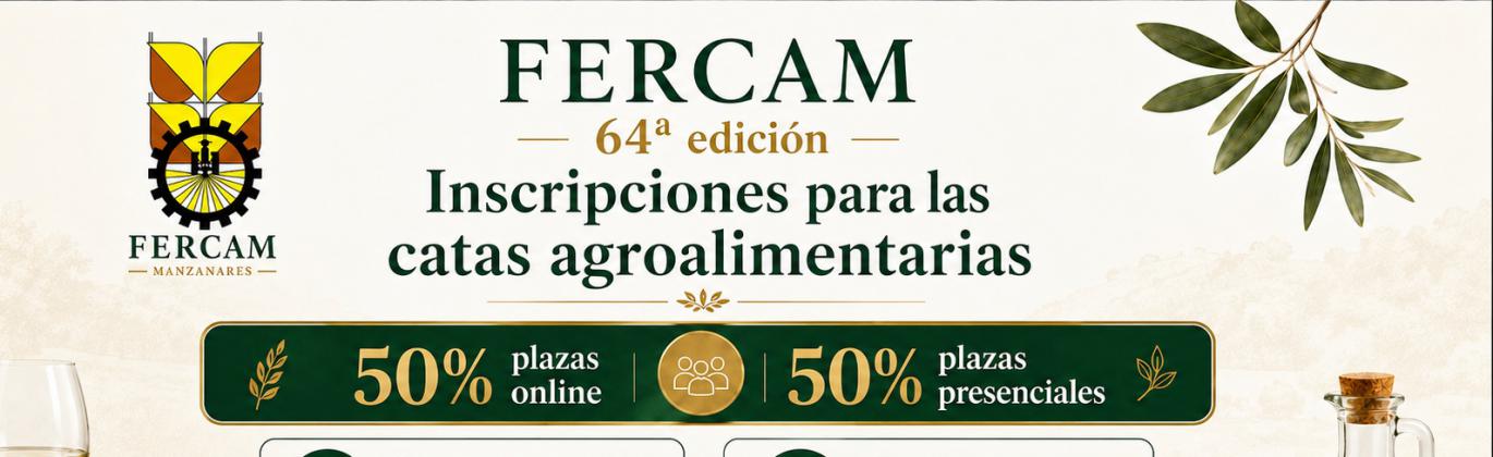 Inscripciones catas agroalimentarias Fercam 2026