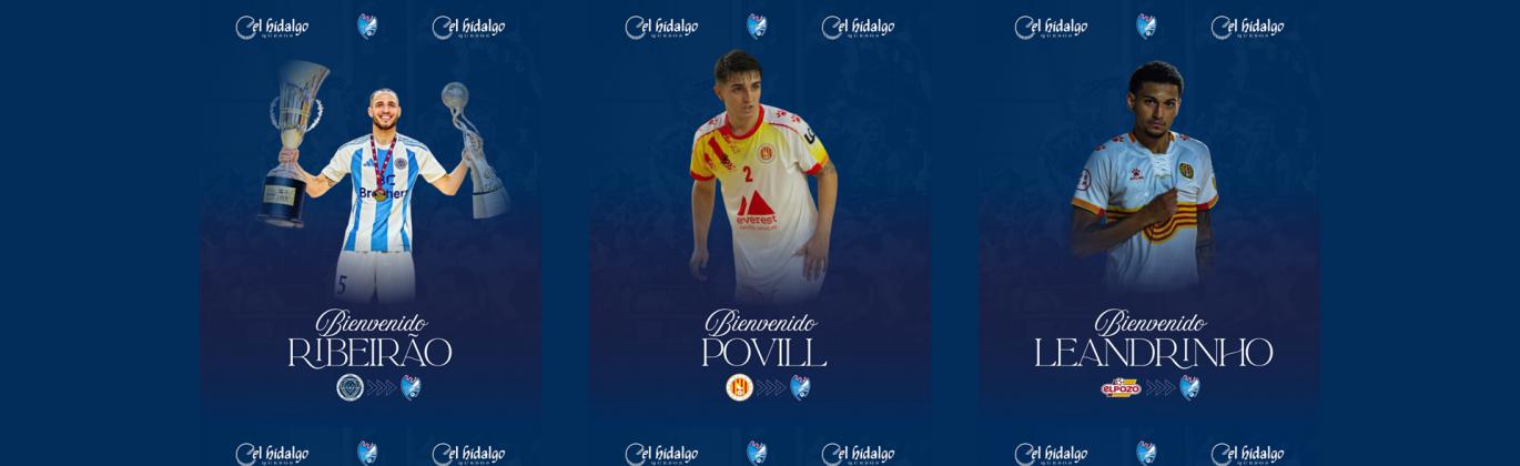 Fichajes 2026-27 (Quesos El Hidalgo Manzanares FS)