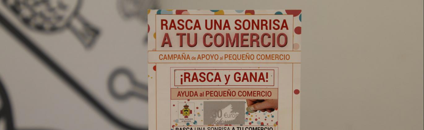 Presentación de la campaña Rasca una sonrisa a tu comercio 2026