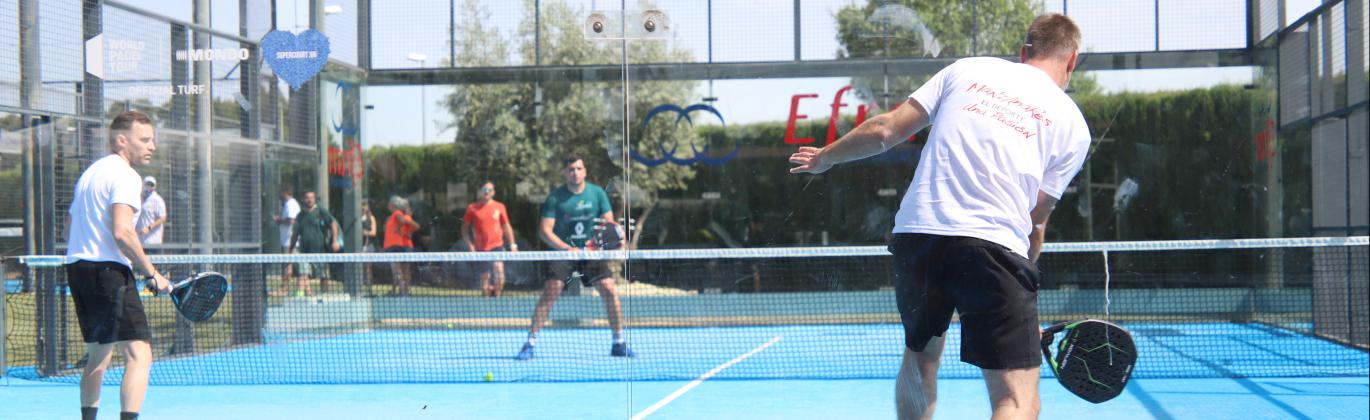 Imagen del torneo de Pádel de la feria 2026