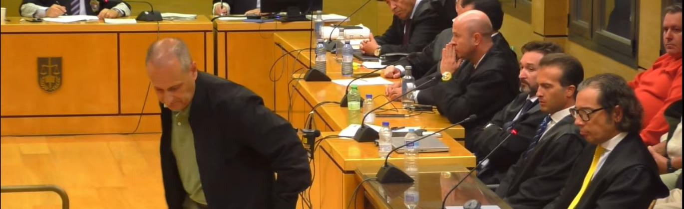 Caba se levanta tras ejercer su derecho a la última palabra en la tarde del jueves 15